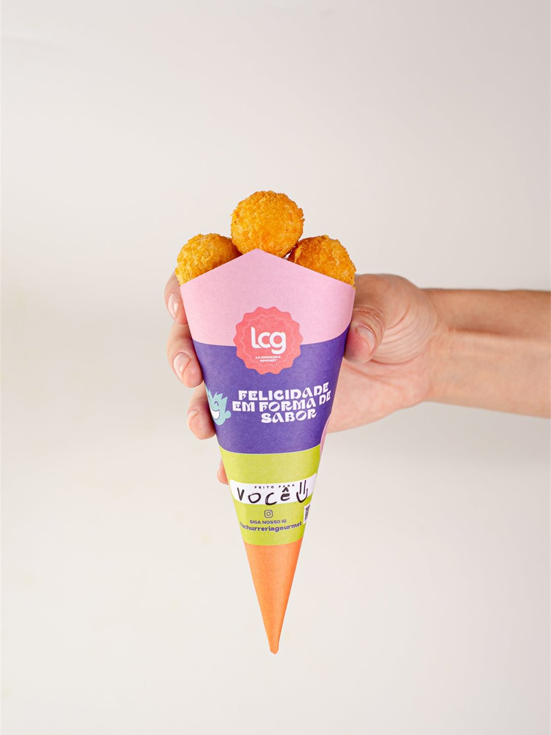 Cone de salgados