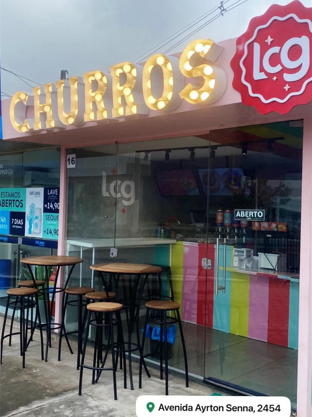 Loja de rua La Churreria Gourmet