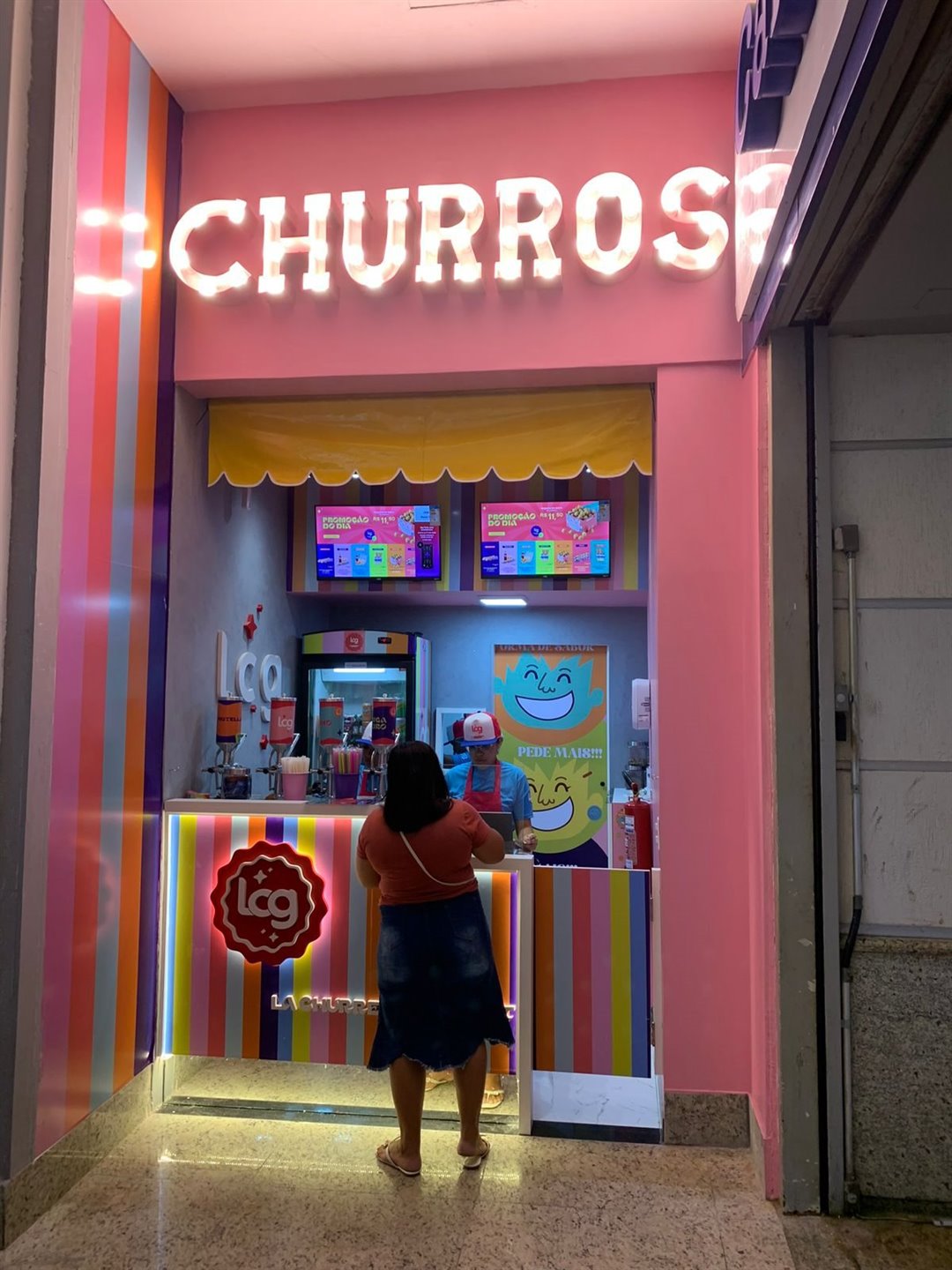 Loja La Churreria Gourmet em shopping